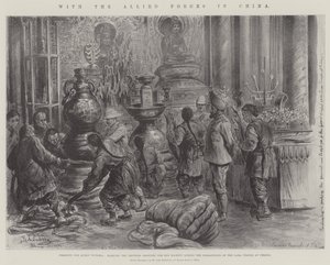 Avec les forces alliées en Chine - Johann Nepomuk Schonberg
